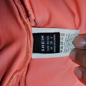SHEIN Coral Top